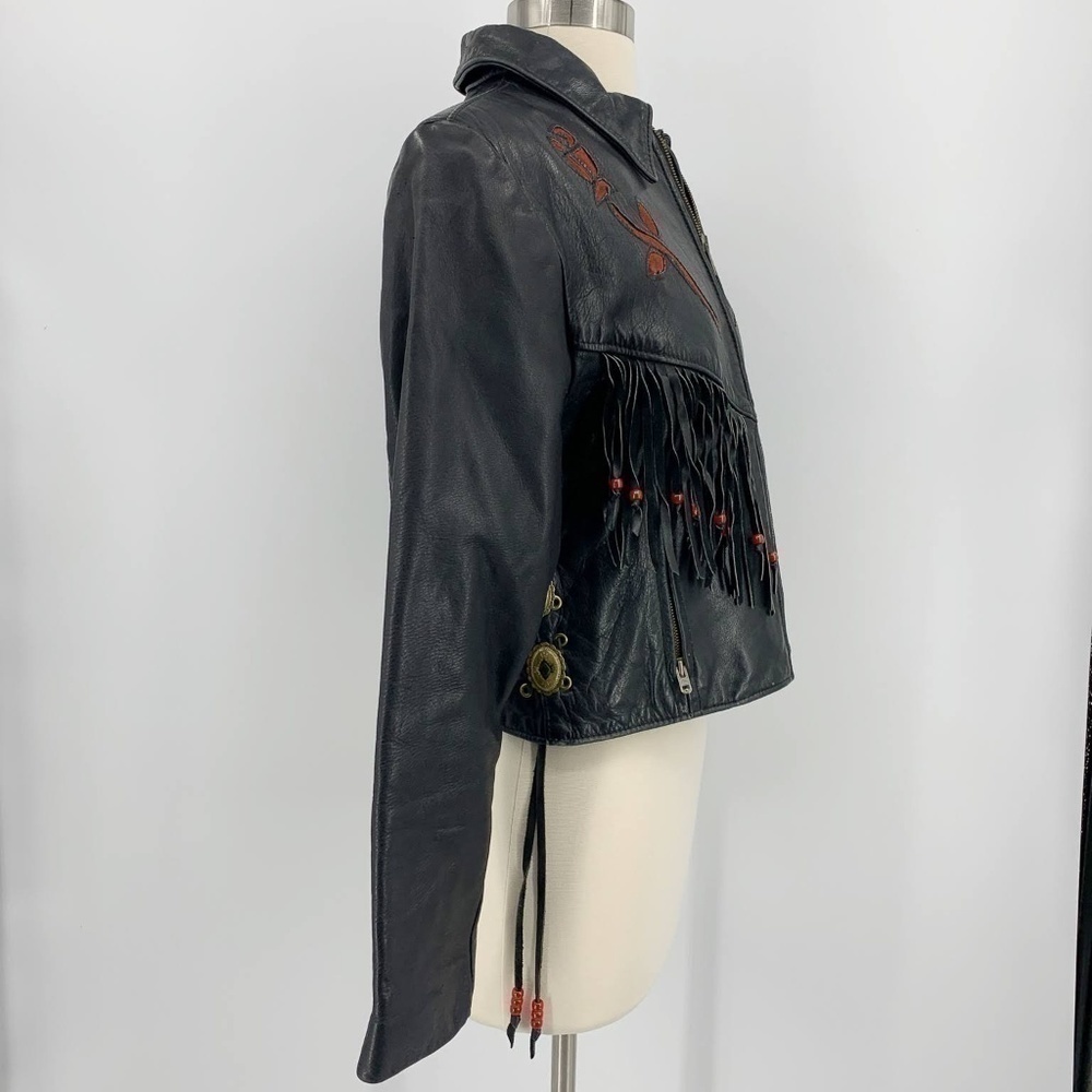 Protech Leather Apparel Black Leather Jacket - Picture 2 of 8